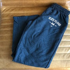 Straight leg lightly worn sweatpants